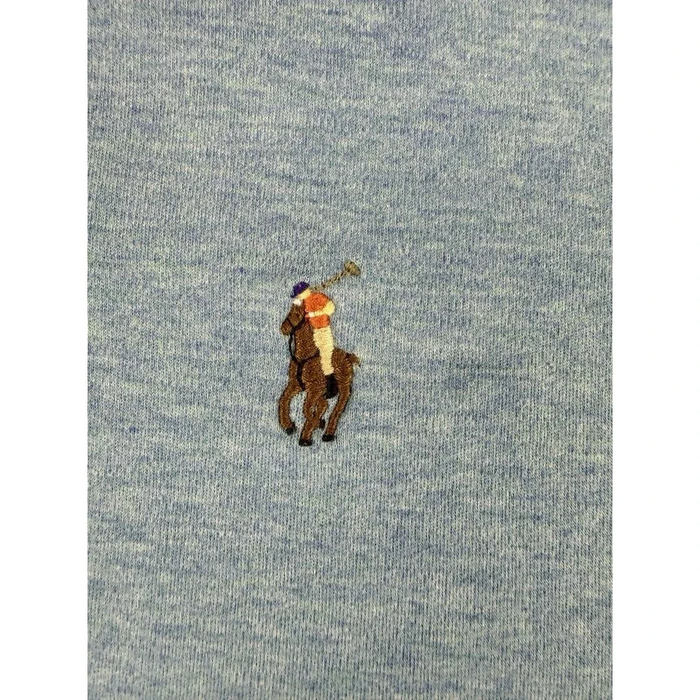 Ralph Lauren Shirt Mens 3XB Light Blue Golf Polo Flesh Pony